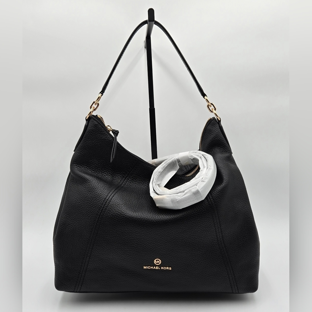 #57 NWT- Michael Kors Sienna Large Convertible Shoulder Black